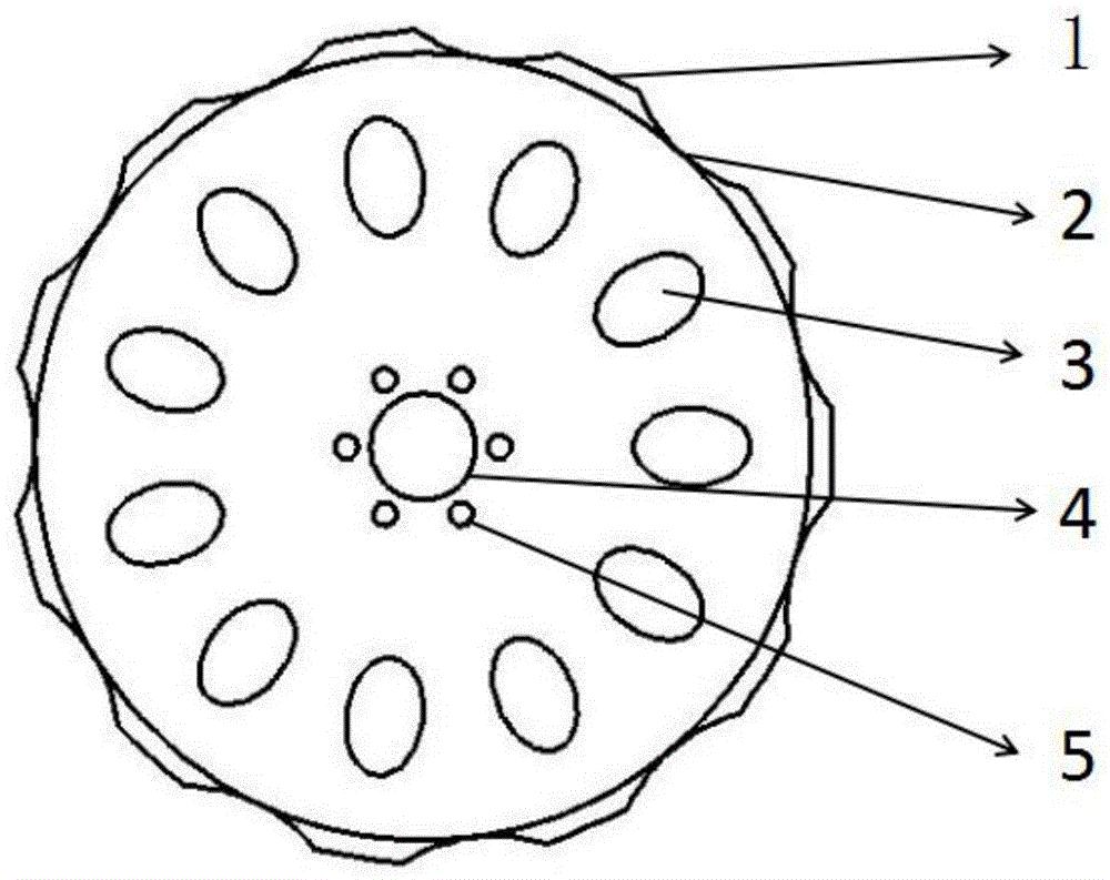 一種具有仿生結(jié)構(gòu)的破茬松土部件