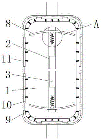 一種AGV小車的防撞結構