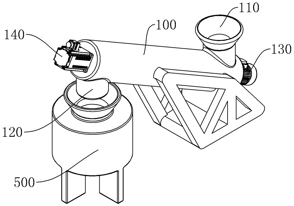 一種生物質(zhì)能源顆粒加工上料裝置