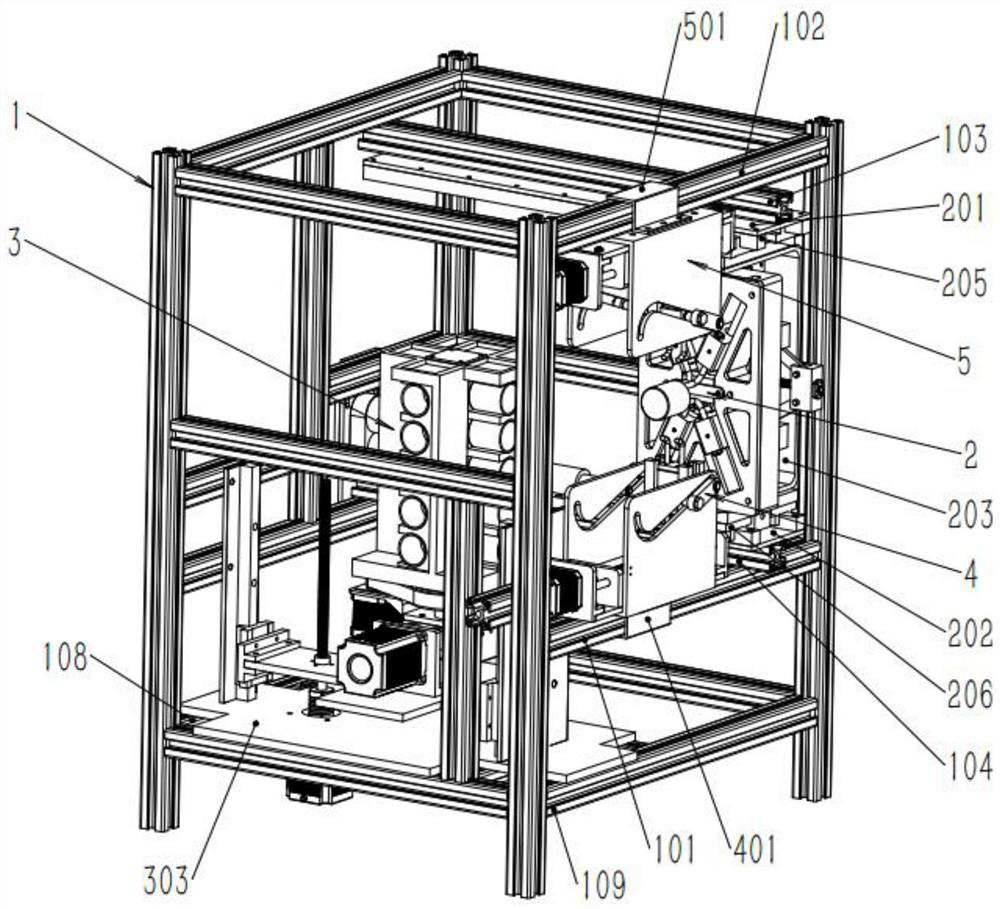 硅膠套自動(dòng)撐掛裝置