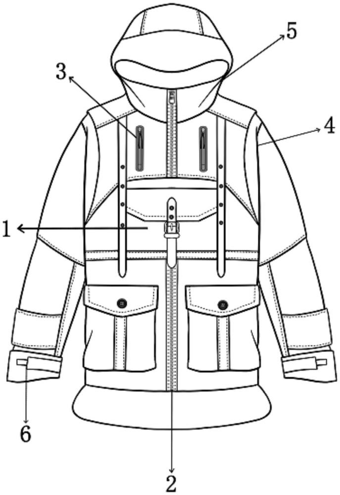 一種可變形戶外拓展服裝