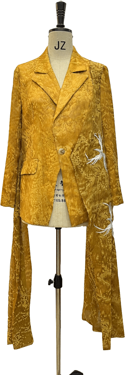 外套（不對稱式單扣國風(fēng)）