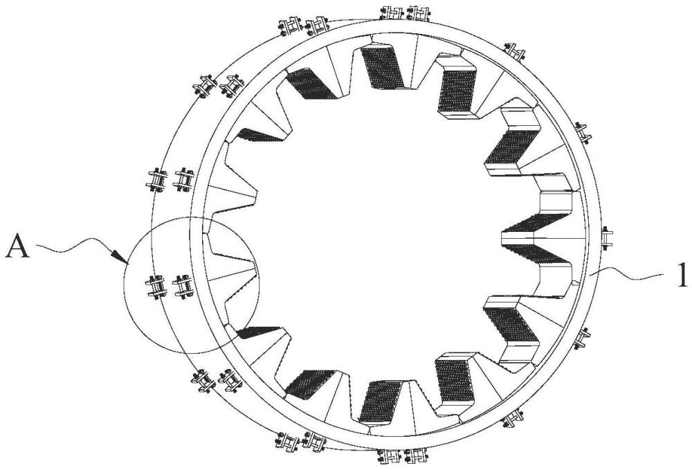 分體式的球磨機襯板