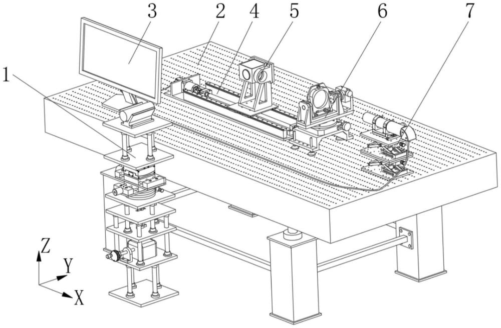 一種水平光路傳遞測角儀及測量方法