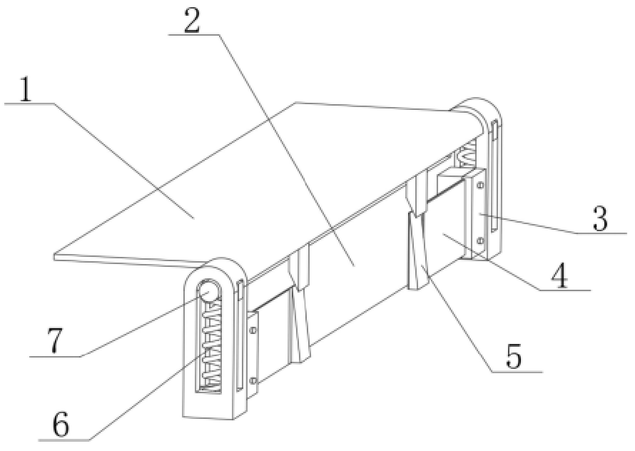 一種安裝于臺階上的壓電發(fā)電裝置