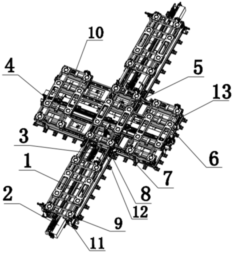 一種新型的多車型汽車側(cè)圍板隨機(jī)切換上件設(shè)備